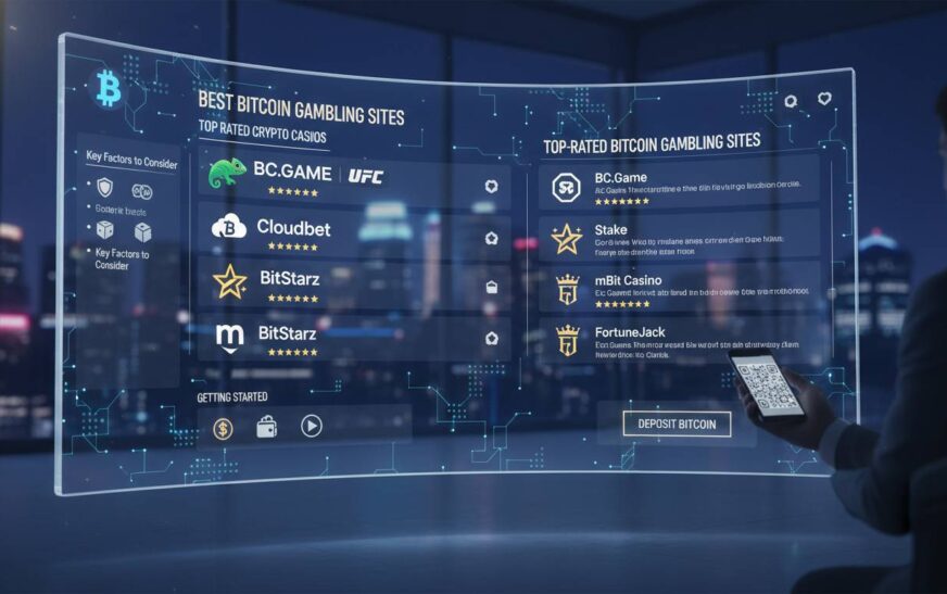 Best Bitcoin Gambling Sites – Top Rated Crypto Casinos