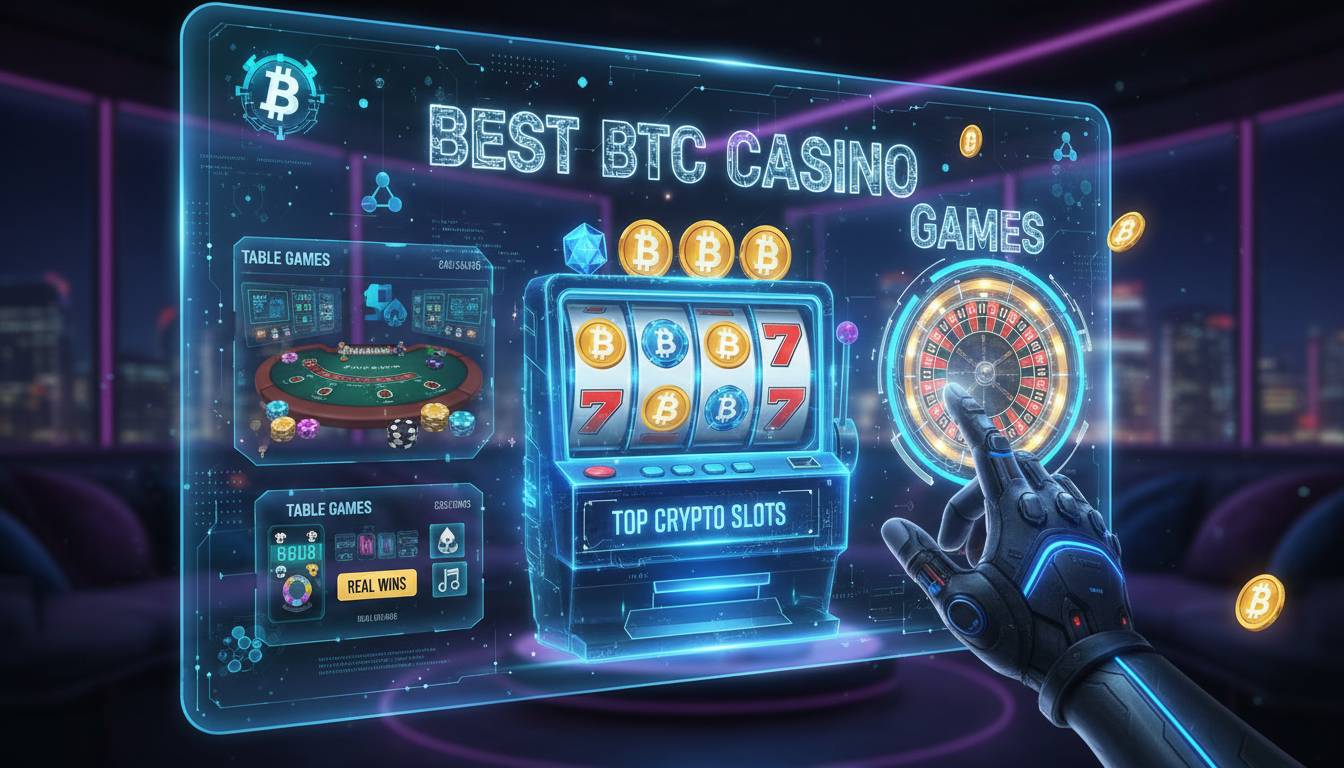 Best BTC Casino Games – Top Crypto Slots & Table Games for Real Wins