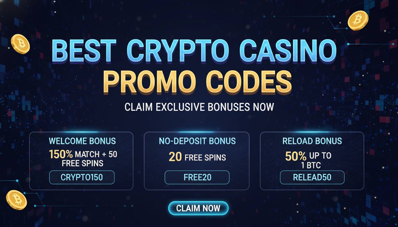 Best Crypto Casino Promo Codes – Claim Exclusive Bonuses Now