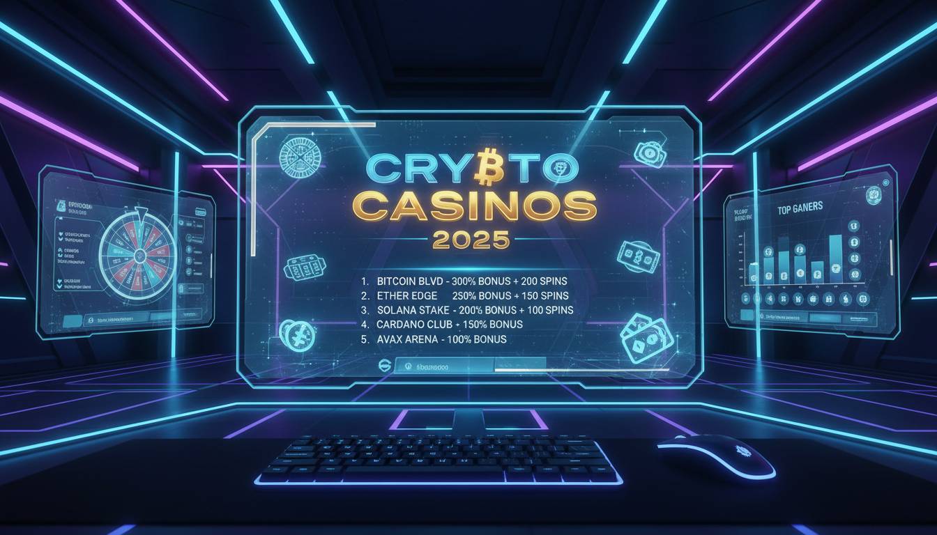 Best Crypto Casinos 2025 – Top-Rated Bitcoin Casino Sites with Bonuses