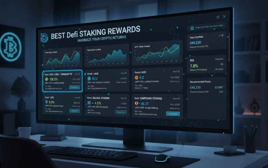 Best DeFi Staking Rewards: Maximize Your Crypto Returns