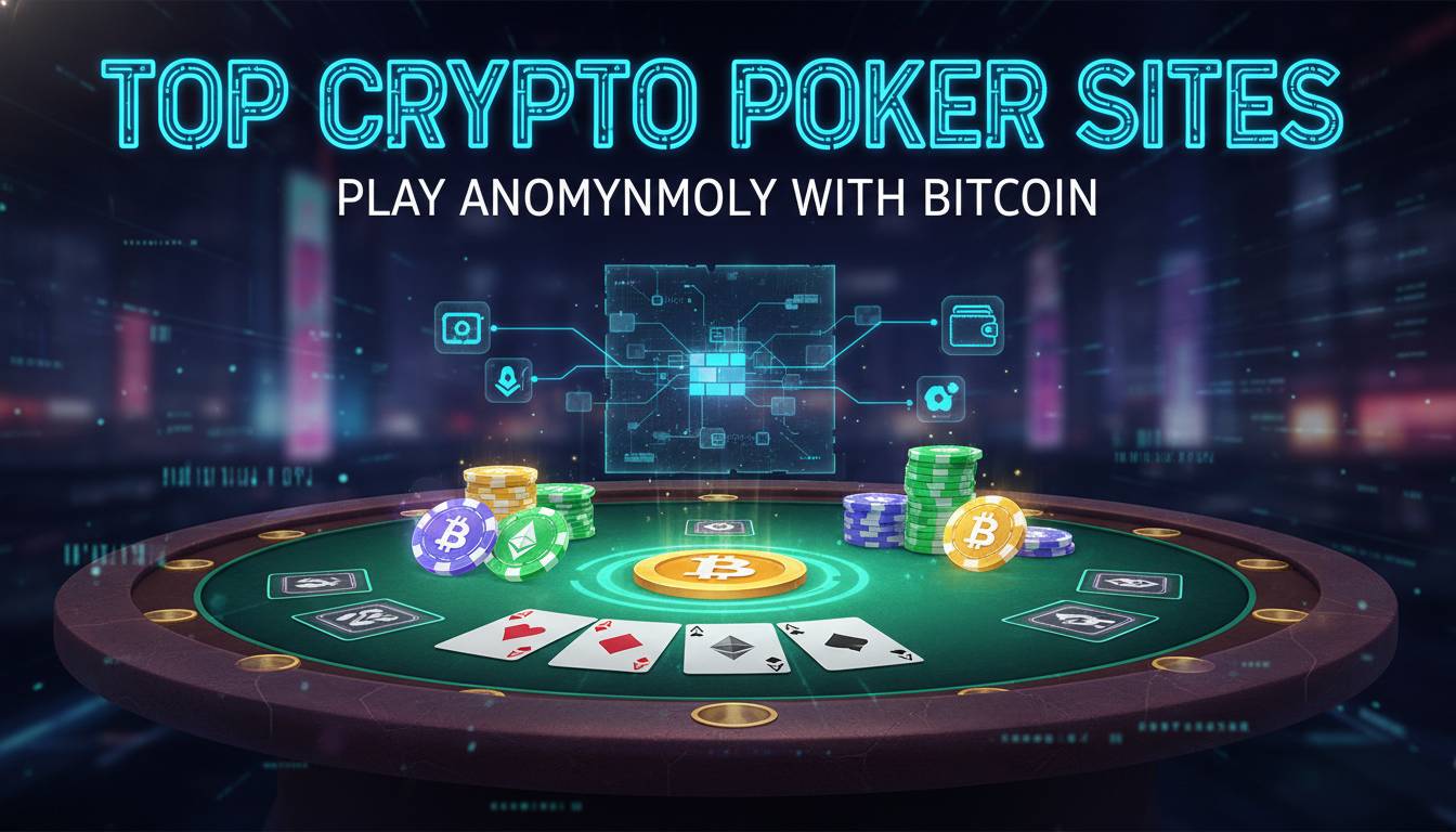 Top Crypto Poker Sites | Play Anonymously with Bitcoin